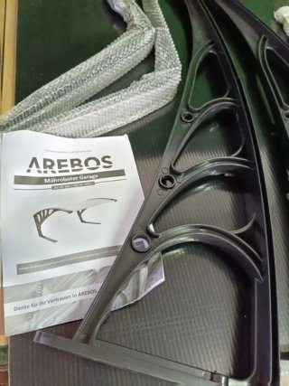 Arebos Garaje robot cortacésped | 102 x 79 x 46 cm