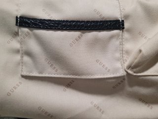 Bolso Guess Negro Cocodrilo