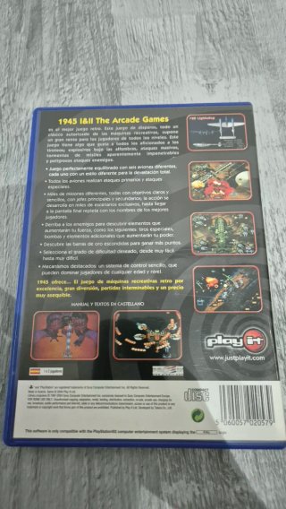 1945 I & II Arcade Games PS2 - Completo ESP