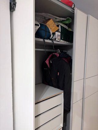 Armario blanco puertas correderas