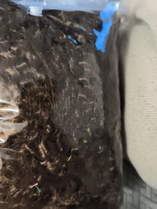 Peluca hombre castaña