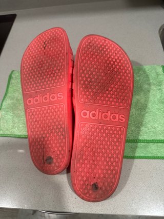 Chanclas Adidas Adilette Aqua Naranja/Rosa