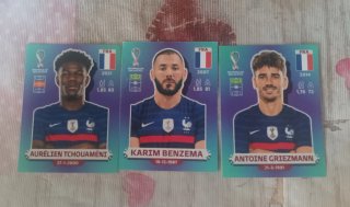 Lote 86 cromos Mundial Qatar 2022
