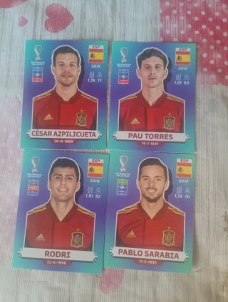 Lote 86 cromos Mundial Qatar 2022