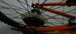 Bicicleta Montaña Naranja