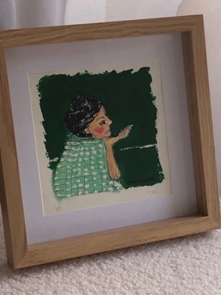 Obra de arte original: Retrato , cuadro pintura