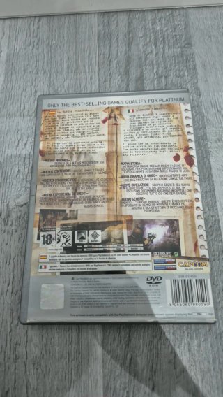 Resident Evil 4 PS2 Platinum Completo