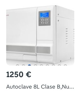 Autoclave 8L Clase B Nuevo