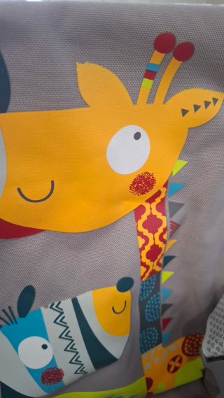 Trona portátil bebé animales zigzag Tuc Tuc