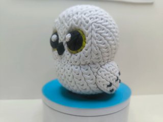 Hedwig Harry Potter Muñeco Tejido 3D