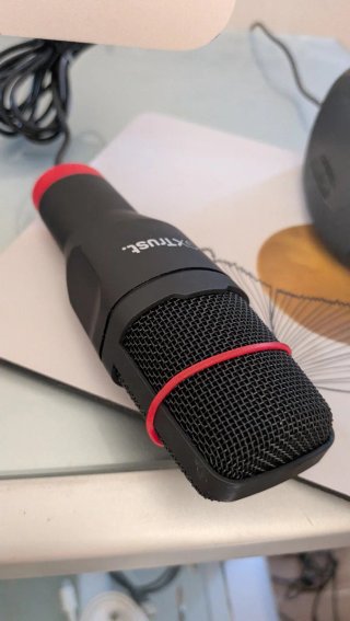 Micrófono Gaming USB Trust Mico con Trípode