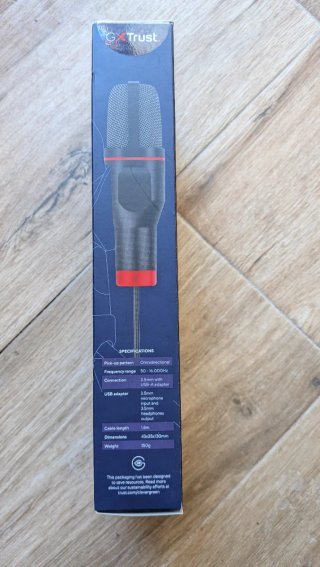 Micrófono Gaming USB Trust Mico con Trípode