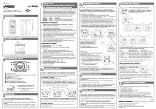 RELOJ TEMPORIZADOR VEMER SEMANAL. A ESTRENAR.