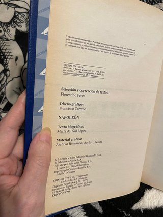 Grandes biografias: Napoleon (Rueda) 1991