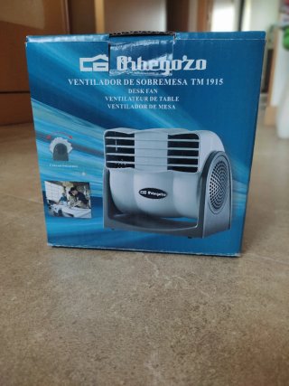 Ventilador Orbegozo TM 1915. Secador uñas