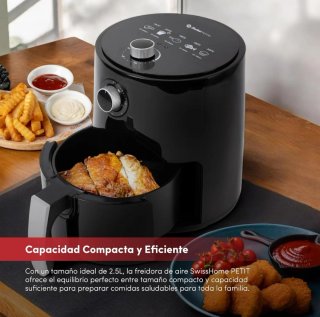 Freidora de aire caliente 2.5L y 1200w nueva