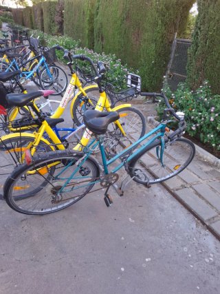 Bicicleta Clásica Azul