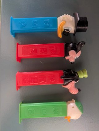 Lote 4 Figuras PEZ Disney
