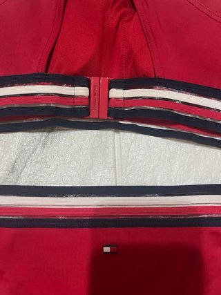 Bikini Tommy Hilfiger Rojo Tiras