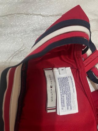 Bikini Tommy Hilfiger Rojo Tiras