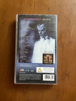 VHS Michael Jackson - Ghosts