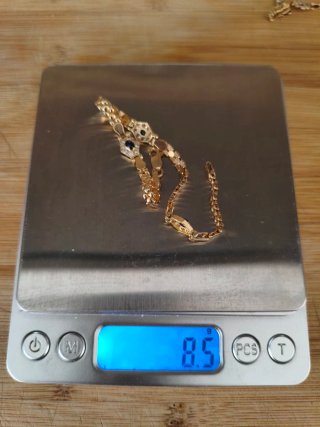 Pulsera de Oro 18k con Zafiros y Circonitas