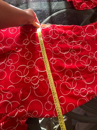 Traje Flamenca Rojo con Lunares Blancos