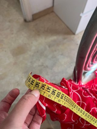 Traje Flamenca Rojo con Lunares Blancos