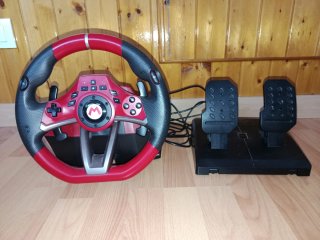 Volante y Pedales Nintendo Switch 1
