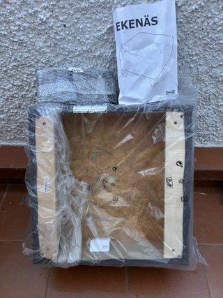 Reposapiés / Puff IKEA EKENÄS (NUEVO a estrenar)