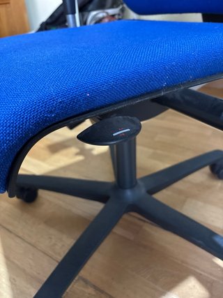 Silla de escritorio azul