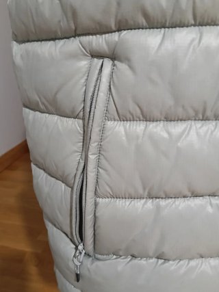 Chaleco Zara Gris Metalizado 13-14 Años
