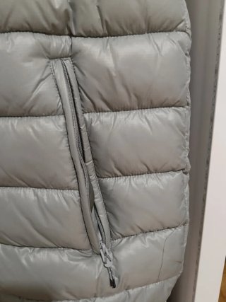 Chaleco Zara Gris Metalizado 13-14 Años