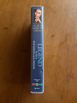 VHS The Bob Marley Collection Legend