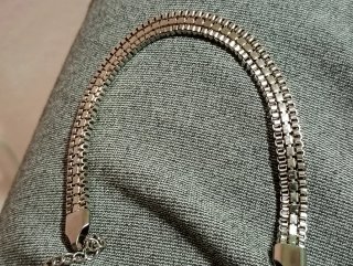 Pulsera plata y circonitas