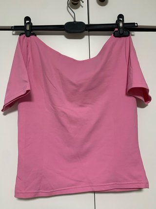 Jersey Corto Corazón Rosa
