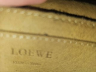 Bolso Loewe Mini Gate Beige y Rosa