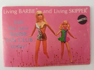 Living Barbie e Living Skipper 1970 catalogo