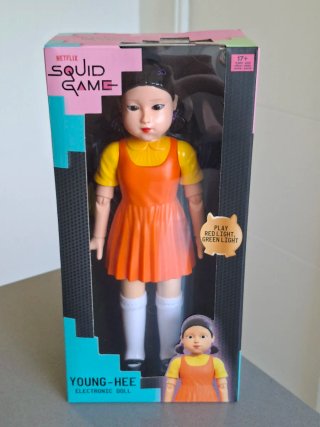 Muñeca Electrónica Young-Hee El Juego del Calamar