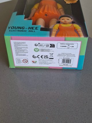 Muñeca Electrónica Young-Hee El Juego del Calamar
