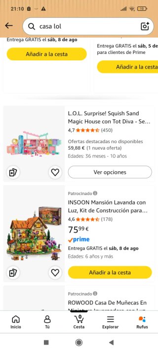 Casa de muñecas LOL Surprise con ascensor