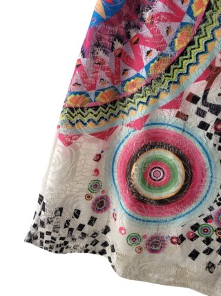 Vestido IZ Talla M Multicolor