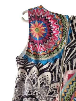 Vestido IZ Talla M Multicolor