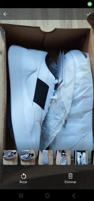 Adidas Osade Zapatillas Blancas y Negras