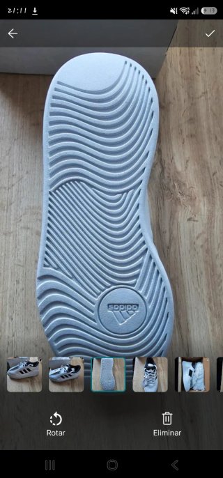 Adidas Osade Zapatillas Blancas y Negras