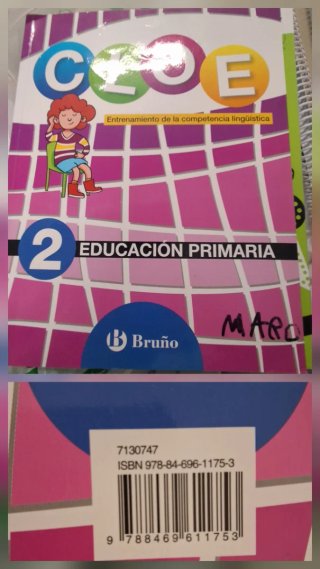 Libro de segundo de primaria.