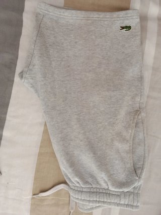 Pantalones cortos grises Lacoste hombre