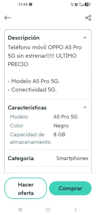 Oppo Find X5 Lite 256GB Azul Marino