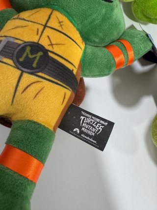 Lote 4 Peluches Tortugas Ninja Nuevos