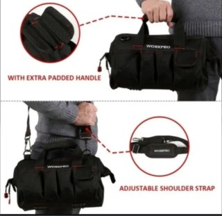 Bolsa herramientas Workpro nueva